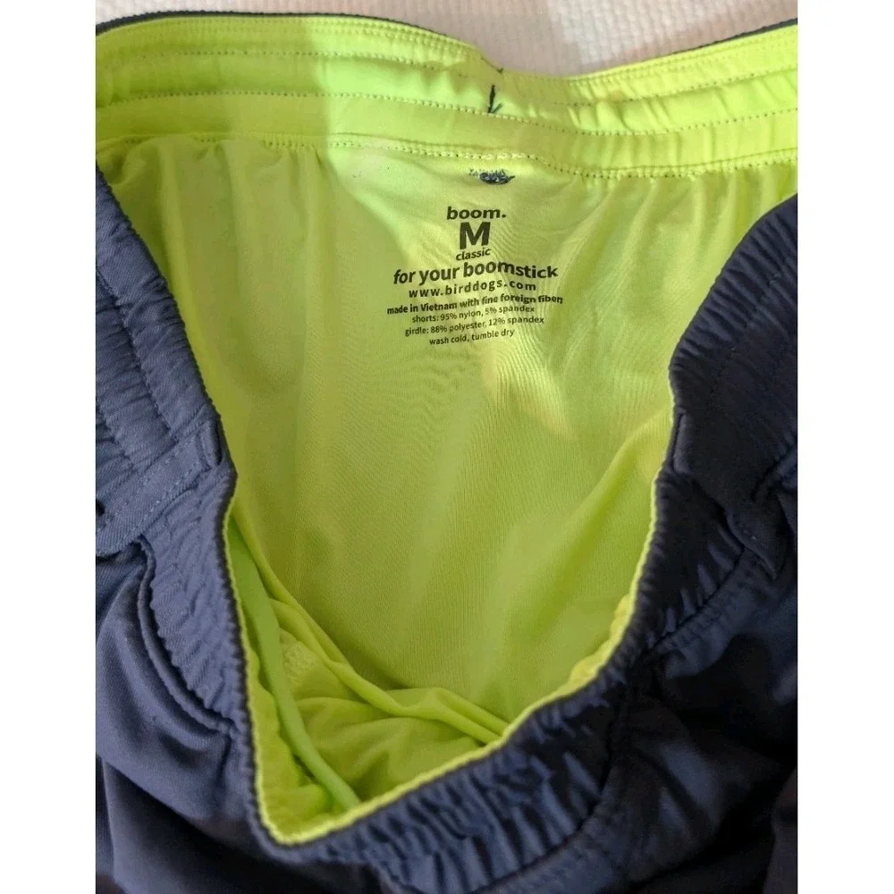 Birddogs For Your Boomstick Shorts Mens Medium Blue Classic Fit Athleisure Lined